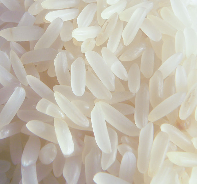 Rice grains